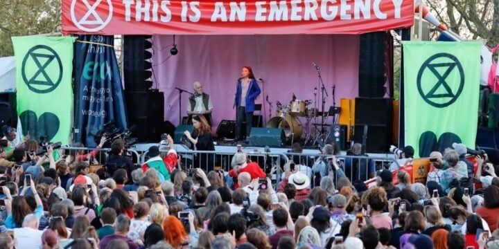 OTD in 2019: Climate change activist Greta Thunberg gave a speech in London