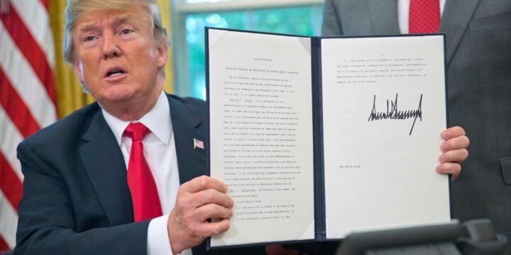 OTD in 2018: Donald Trump ended family separation on the southern border.