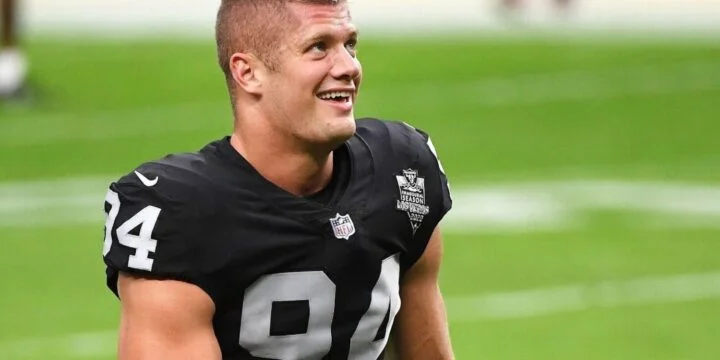 OTD in 2021: Carl Nassib became the first openly-gay NFL player to play a regular-season game.