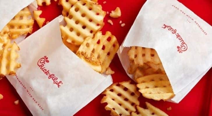 Chick-fil-a's waffle fries