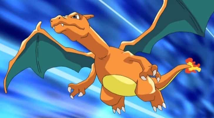 Charizard flying