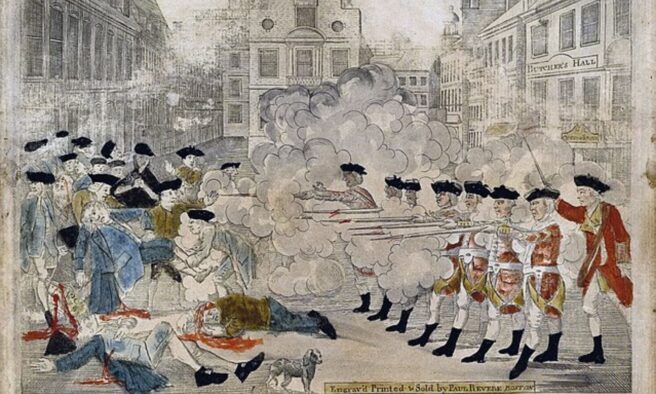 OTD in 1770: The Boston Massacre occurred.