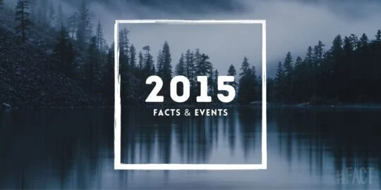 2015: Facts & Events That Happened in This Year