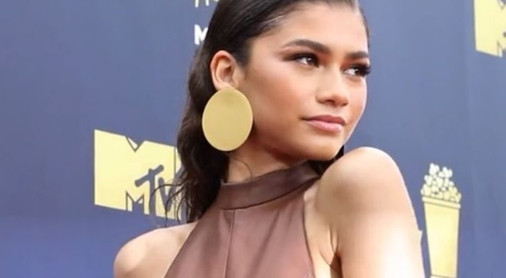 Zendaya at the 2018 MTV awards