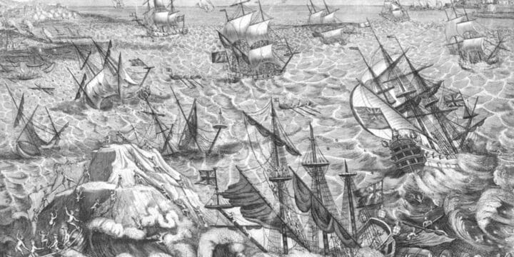 OTD in 1703: The southern parts of Great Britain were struck by The Great Storm of 1703