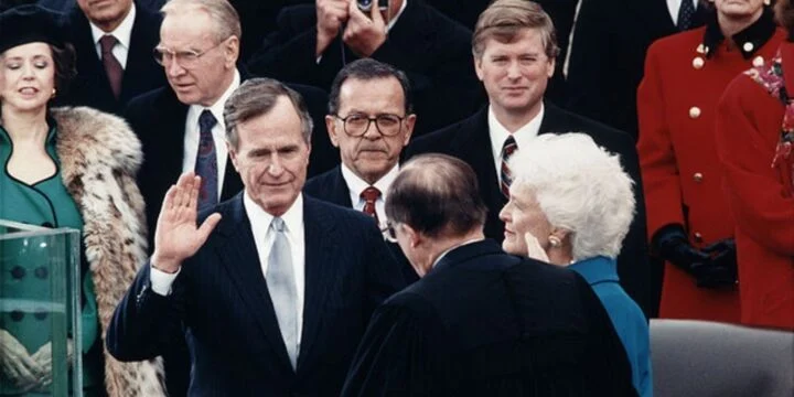 OTD in 1988: George H. W. Bush was elected as the 41st President of the United States of America.
