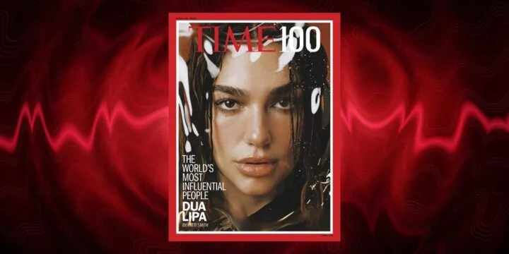OTD in 2024: Dua Lipa made the cover of the TIME100 list of the world’s most influential people.
