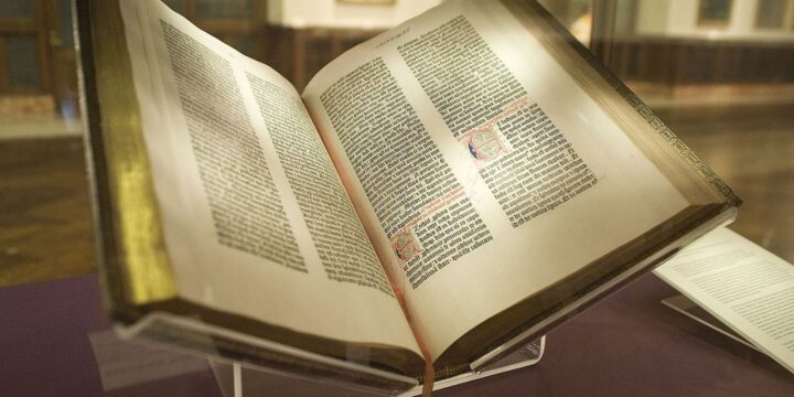 OTD in 1456: The first printing of the Gutenberg Bible was completed.