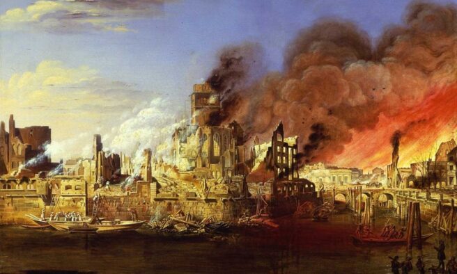 OTD in 1842: A fire broke out in Hamburg