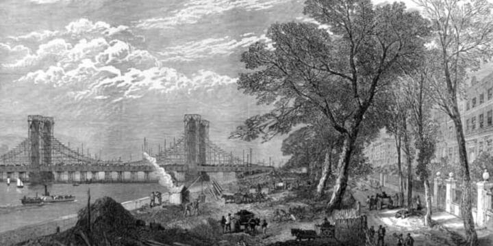 OTD in 1873: The Albert Bridge opened in London