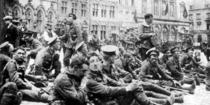 OTD in 1914: The first British troops arrived in France during World War I.
