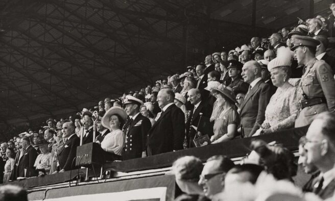 OTD in 1948: King George VI officially opened the 11th modern-day Olympic Games at the Wembley Arena in London