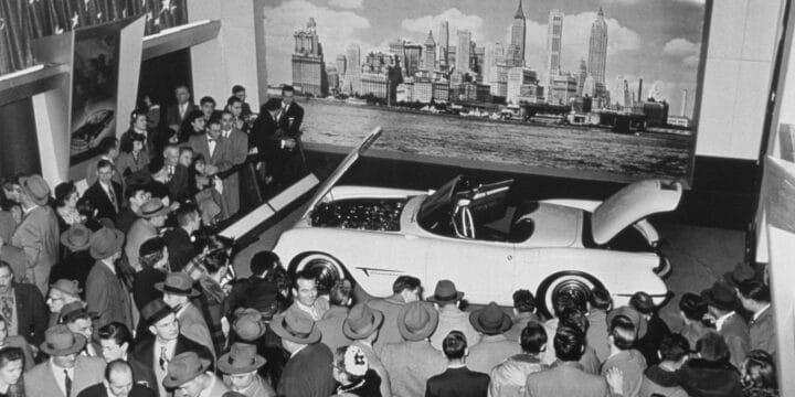 OTD in 1953: The first Chevrolet Corvette was manufactured in the US.