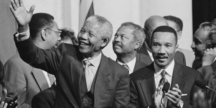 OTD in 1994: Nelson Mandela was sworn in as South Africa's first black president.