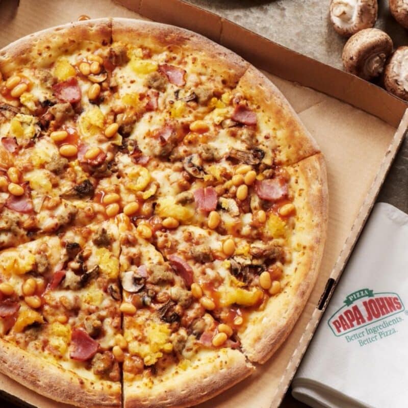 Papa John’s pizza
