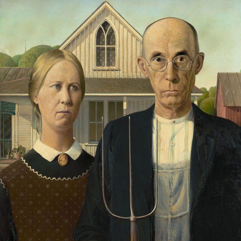 American Gothic painting